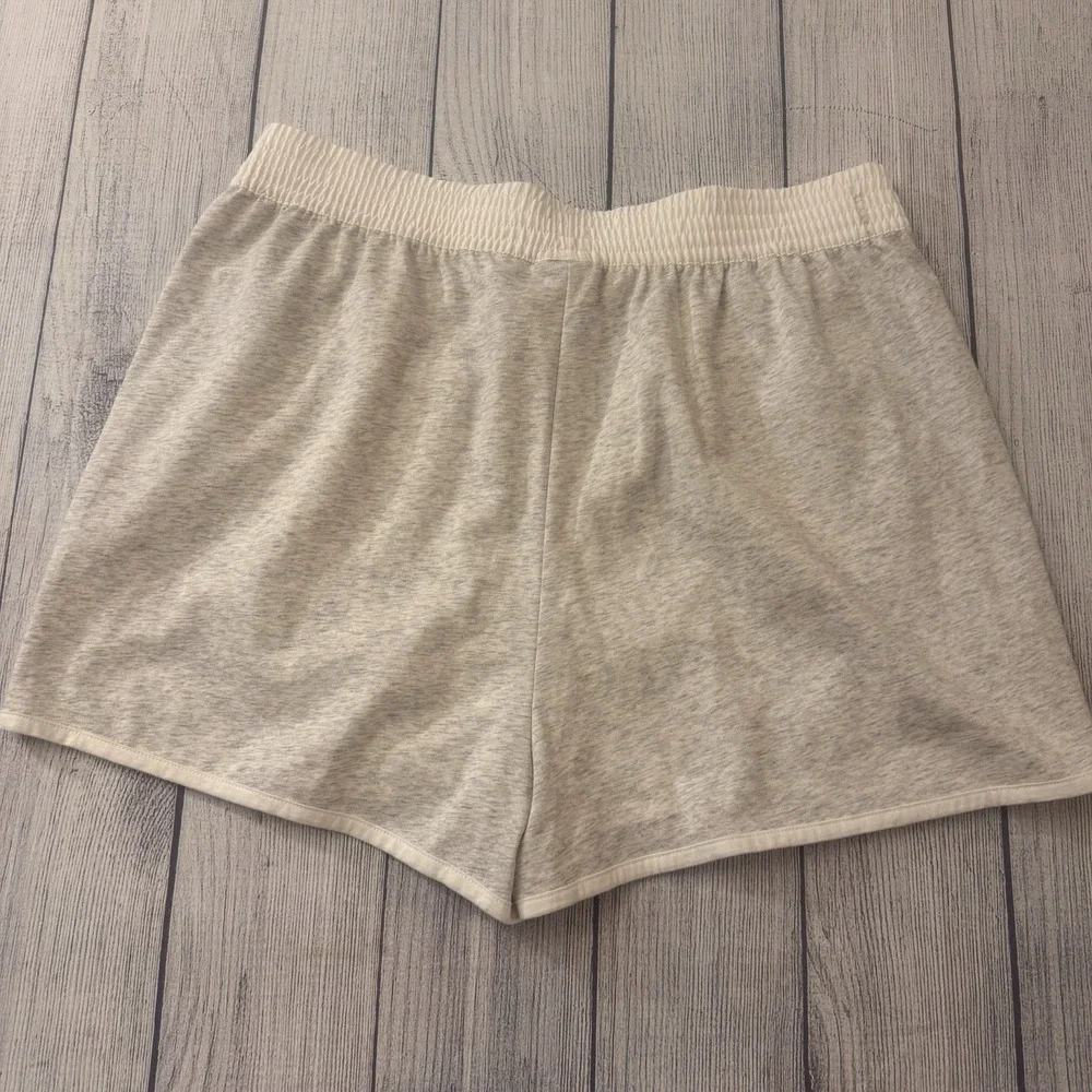 Nike Women's Size Medium Heathered‎ Skort Shorts Birch Heather White Activewear